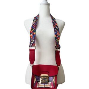 Stylish Red Crossbody Bag